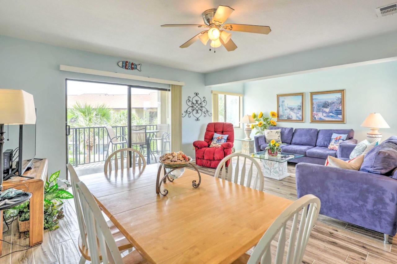 Beachside St Augustine Resort Condo, 6 Mi To Dtwn! Coquina Gables Exterior foto